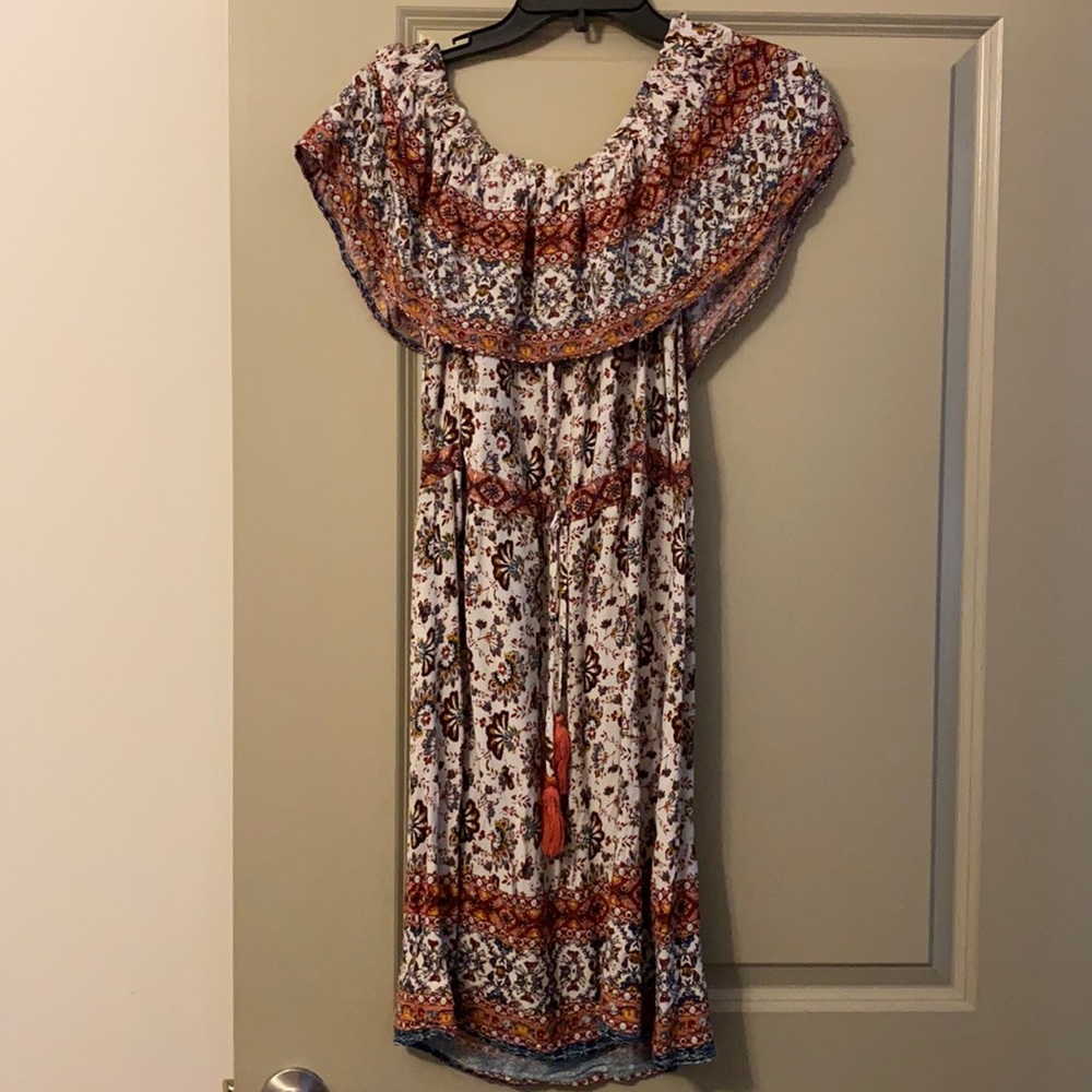 Boho cute long top or dress!